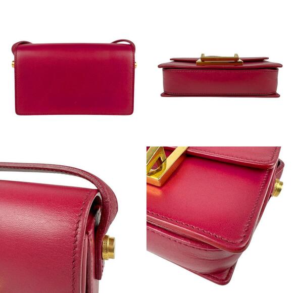 Saint Laurent Classic Crossbody Bag Gold Lulu Bordeaux Leather - Picture 3 of 5